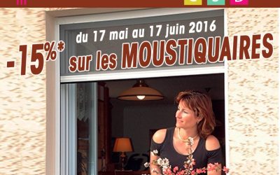 -15% sur les moustiquaires